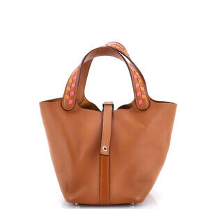 Hermes Picotin Lock Bag Tressage Epsom #186844H52B